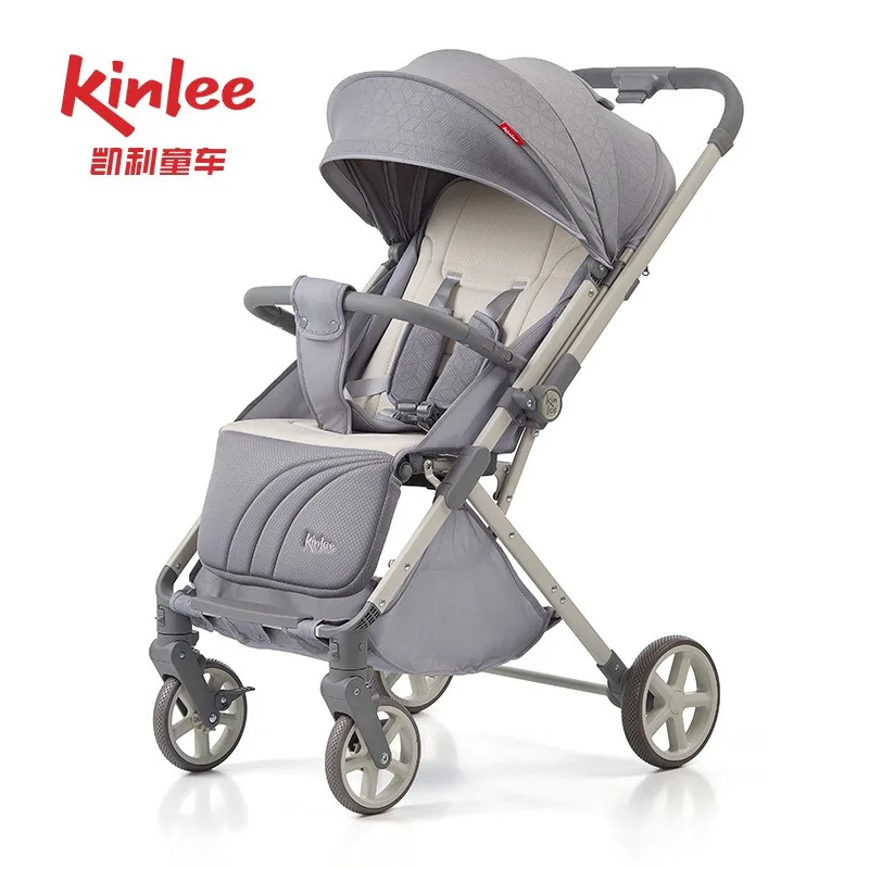 

Two-way stroller three-fold portable seats or lying redirection travel stroller