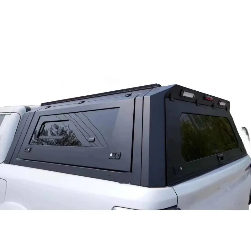 F150 Truck Bed Topper - New Design Rear Dual Fully Waterproof Fit 2021-2024