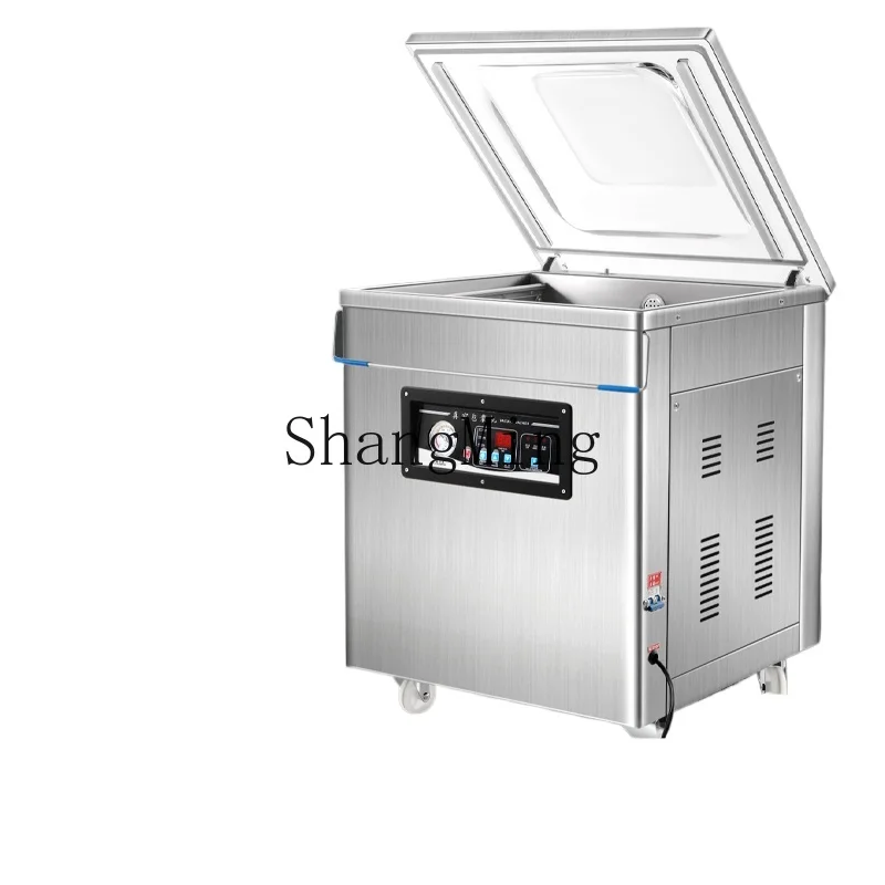 

ZYY commercial food vacuum machine automatic evacuation wet and dry large packing and sealing machine