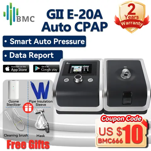 E20A Auto CPAP with Mask for Sleep Apnea BMC
