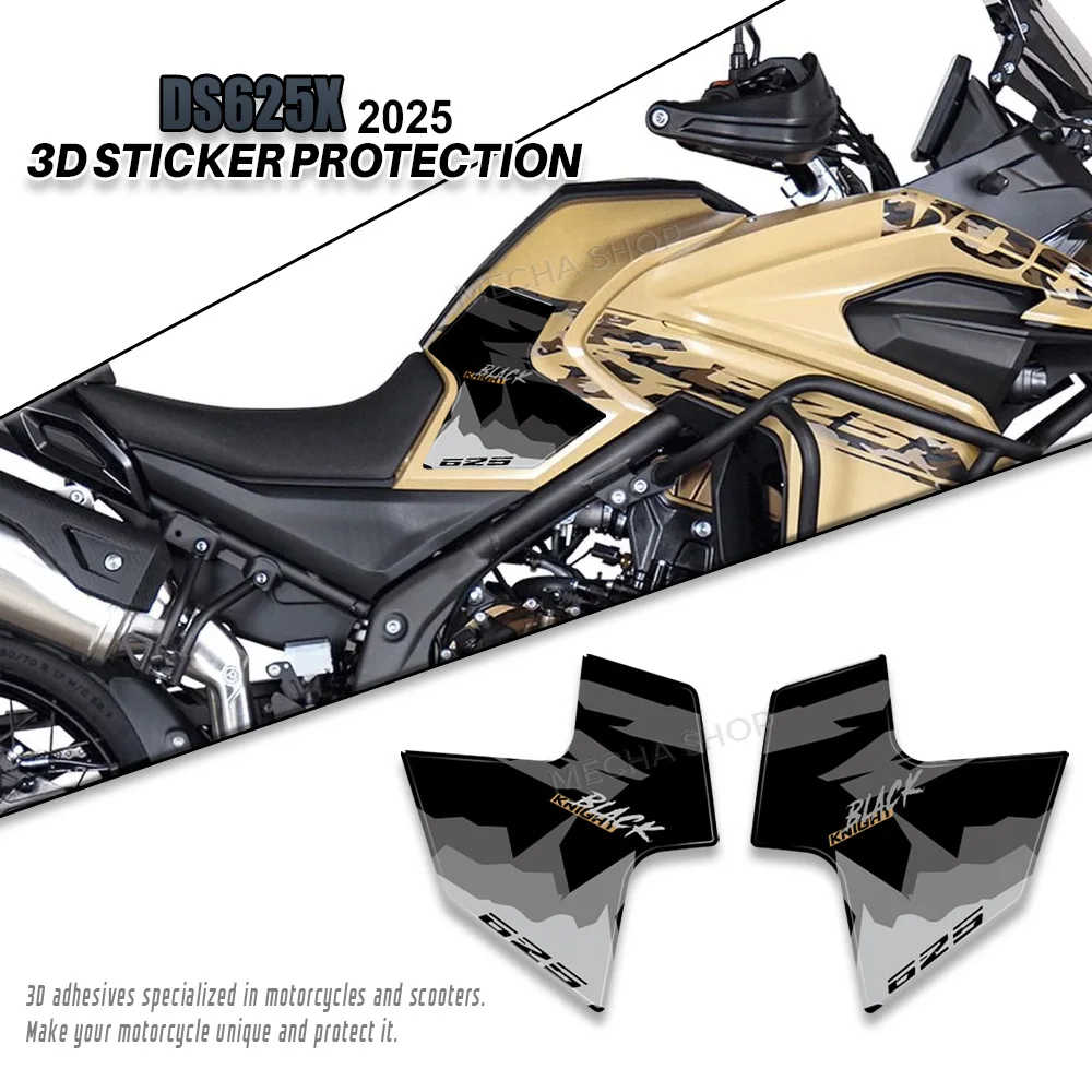 

Motorcycle 3D Resin Sticker Protective kit For VOGE DS625X 2025 Sticker 625DSX Accessories DSX625 Tank Pad