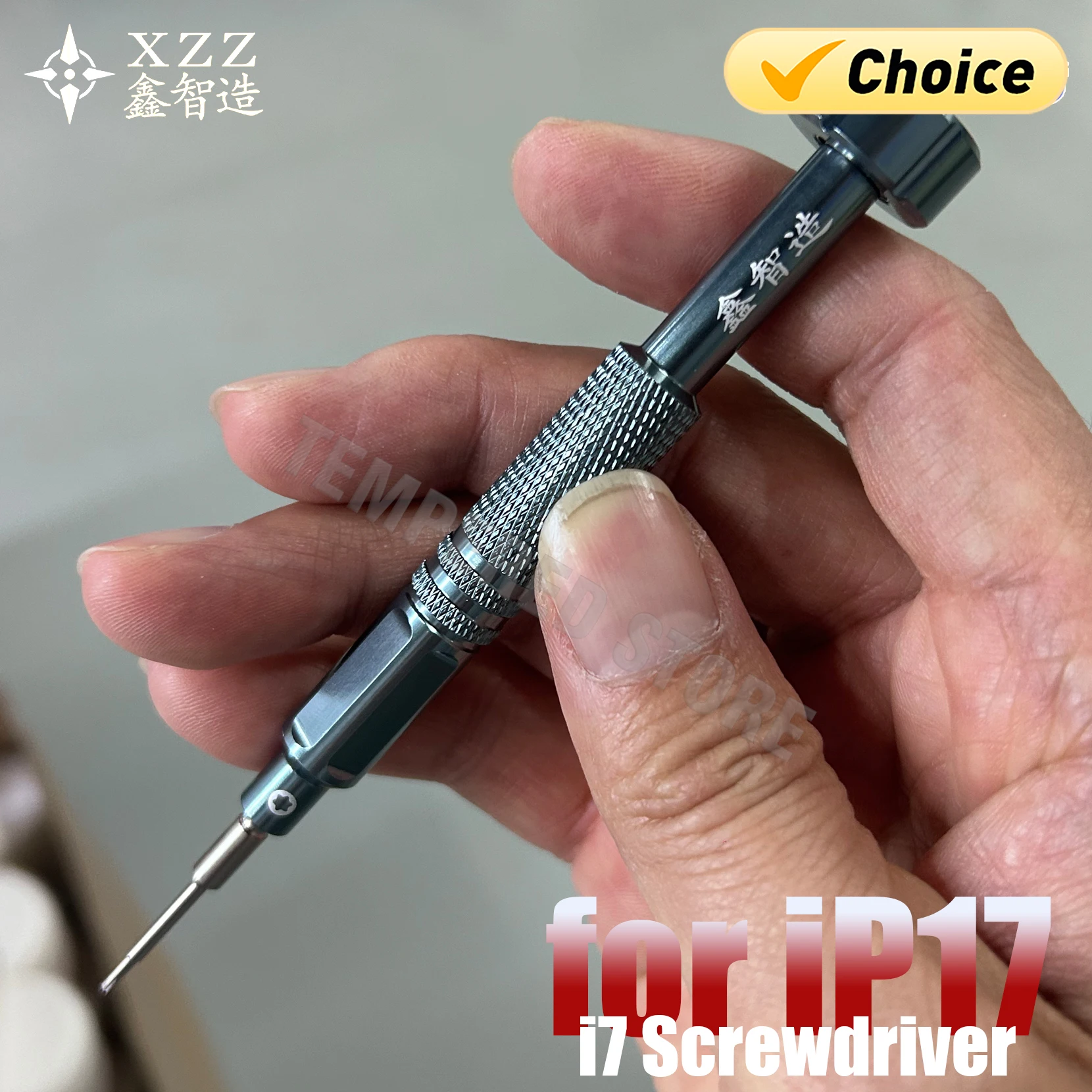 

XZZ i7 Precision screwdriver T5 tail screwdriver suitable for iPhone17 mobile phone PCB repair tool strong magnetic screwdriver