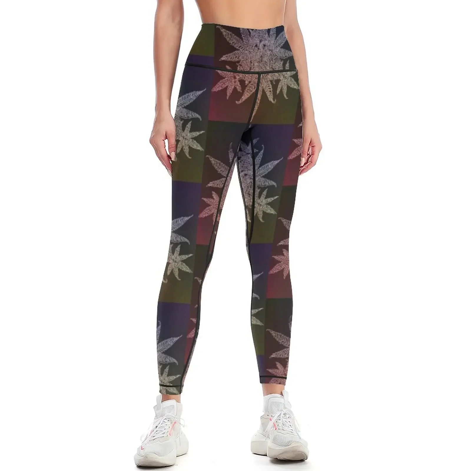 

Rainbow Pot Mandala Leggings gym pants fitness set gym workout clothes for Sports female Womens Leggings