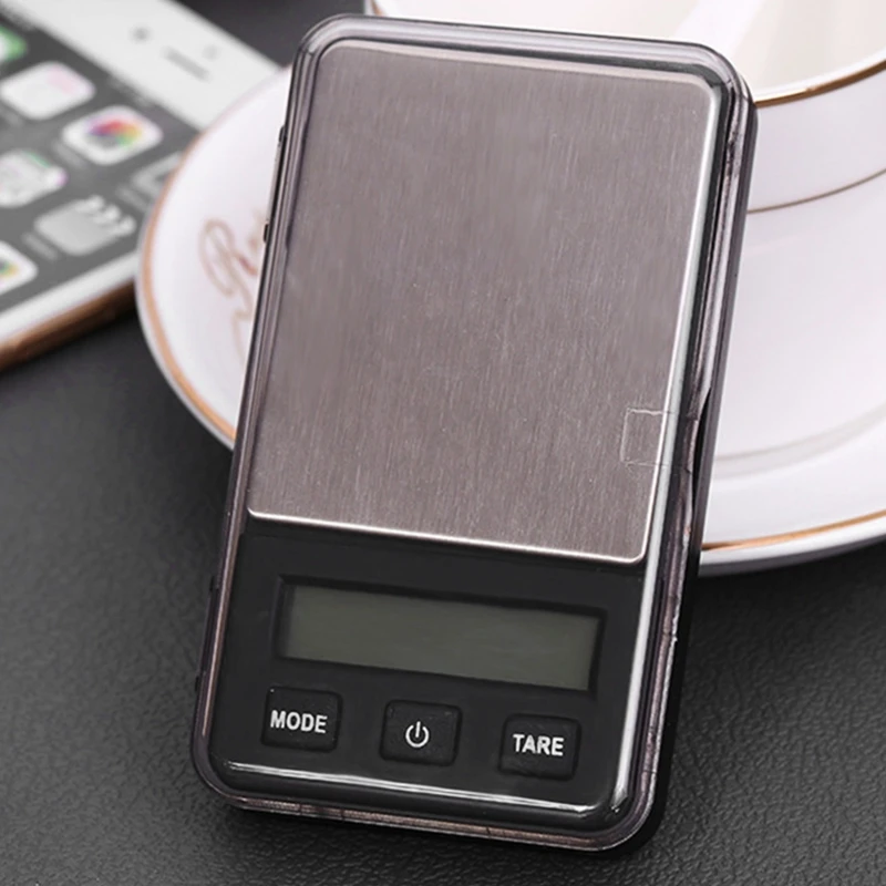 Digital Pocket Scale 200g/ 0.01g Gram Scale with LED Display Tare Mini Scale 4 Units Small Scales Digital Gram Scale