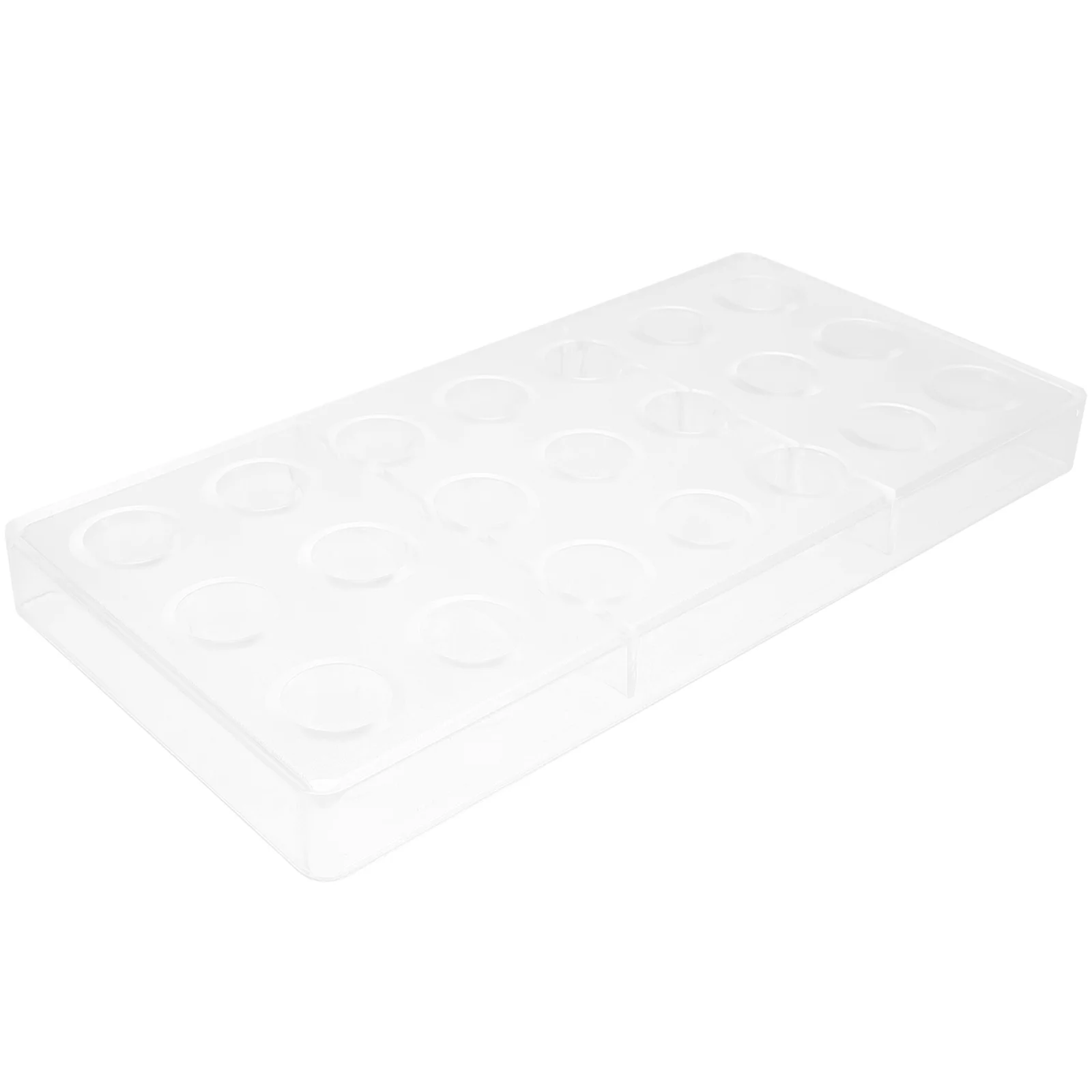 

Chocolate Mold 21-Cave Multi-Grid Transparent Kitchen Mold for Chocolate Candy Jelly Pastry Baking Candy Molds