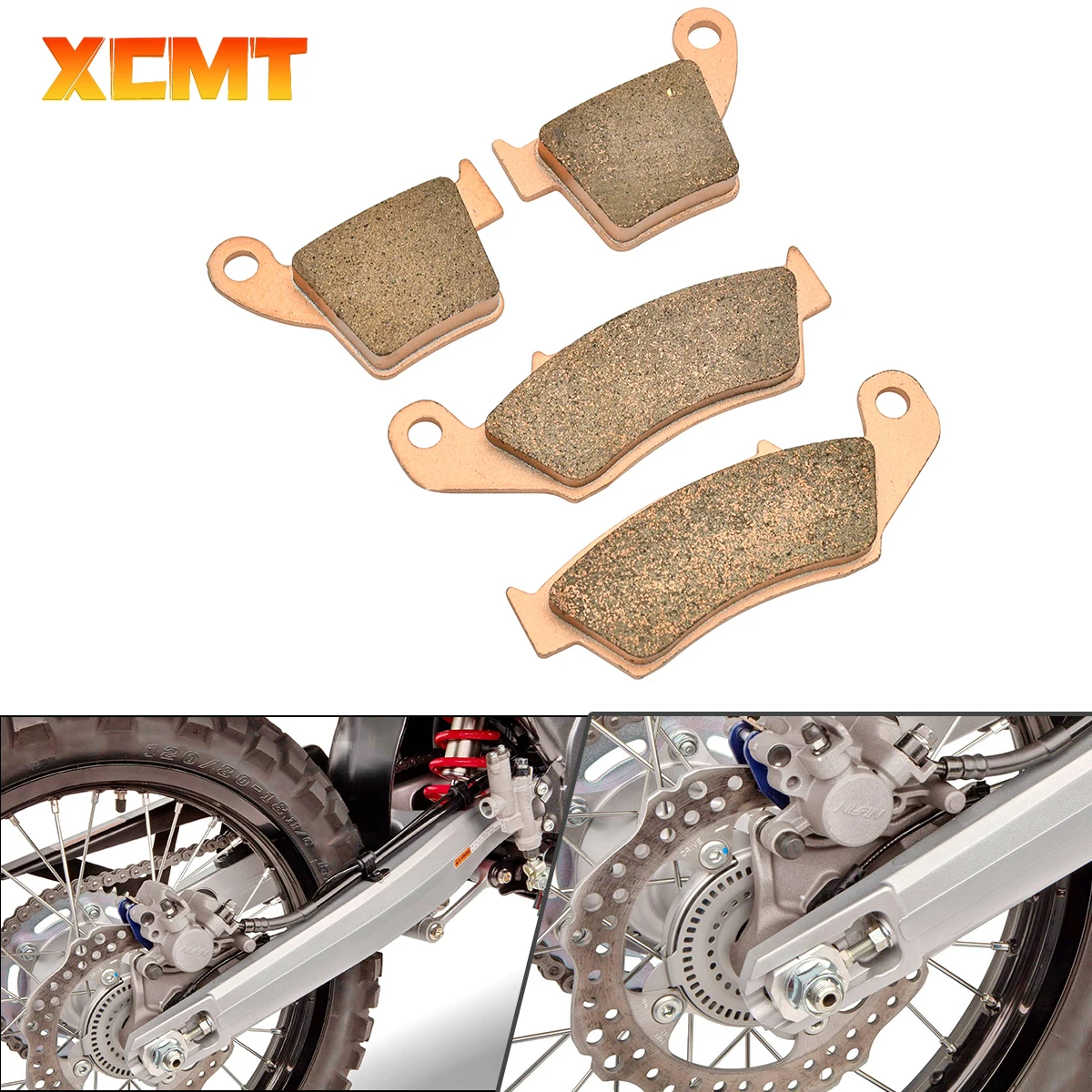 

Motorcycle Front and Rear Brake Pads For HONDA CRF450R CRF 125R 250R CR125R CR150R CRF250R 450R 450 R 450RX 450L 230F 2002-2022