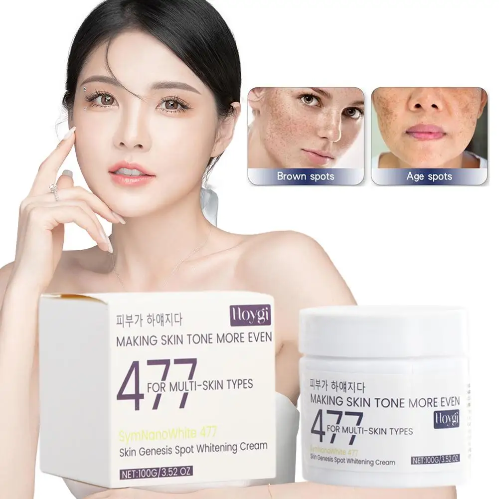 

100g 477 Whitening And Spot Removing Essence Cream Beauty Care And Salon Cream Moisturizing Whitening Skin Care Face H7K2