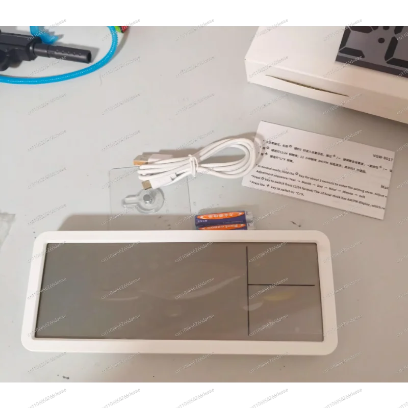 YBJ-Digital Clock with Temperature & Humidity – GPS/BeiDou Satellite Time, Low Power LCD, Wall or Desk
