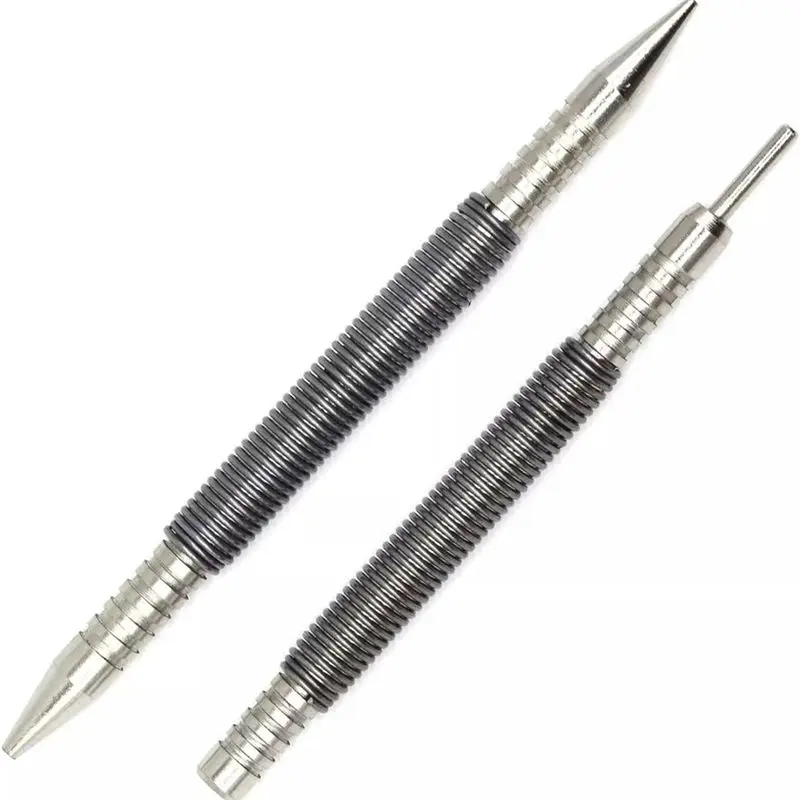LICE-Dual Head Nail Setter Spring Punch	 5000 PSI Striking Force Door Pin Removal Tool Pin Punch