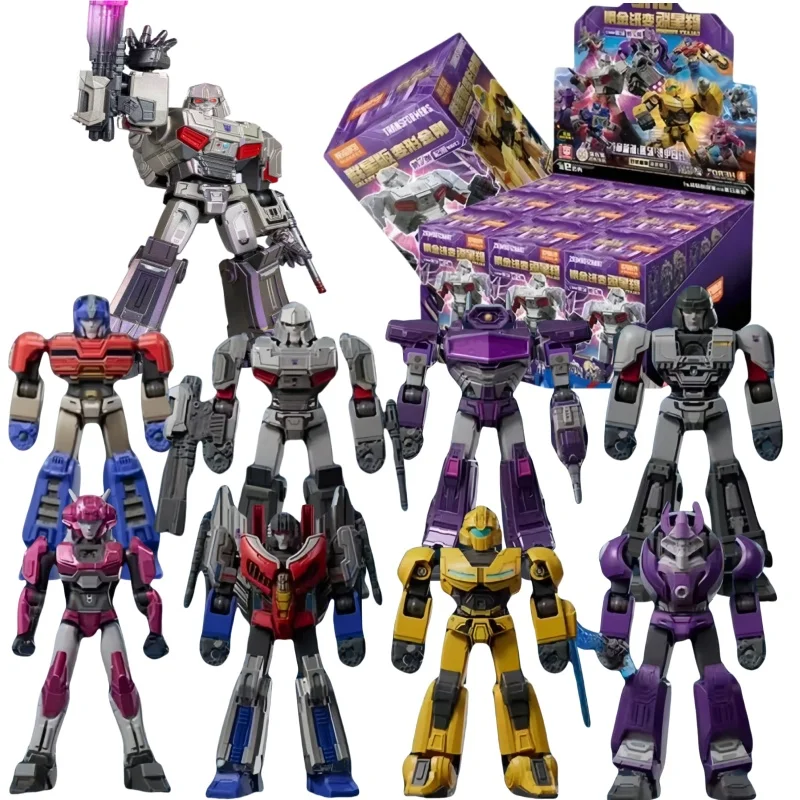BLOKEES Transformers Galaxy Version 7 Building Blocks Toys Megatron Shockwave Soundwave Alpha Trion Robot Model Toys Fans Gifts
