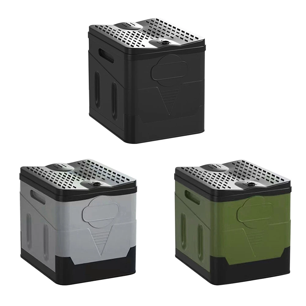 Portable Folding Toilet Anti-Odor Storage Box Strong Bearing Capacity Car Toilet for Adult Self-Driving Travel Emergency Toilet