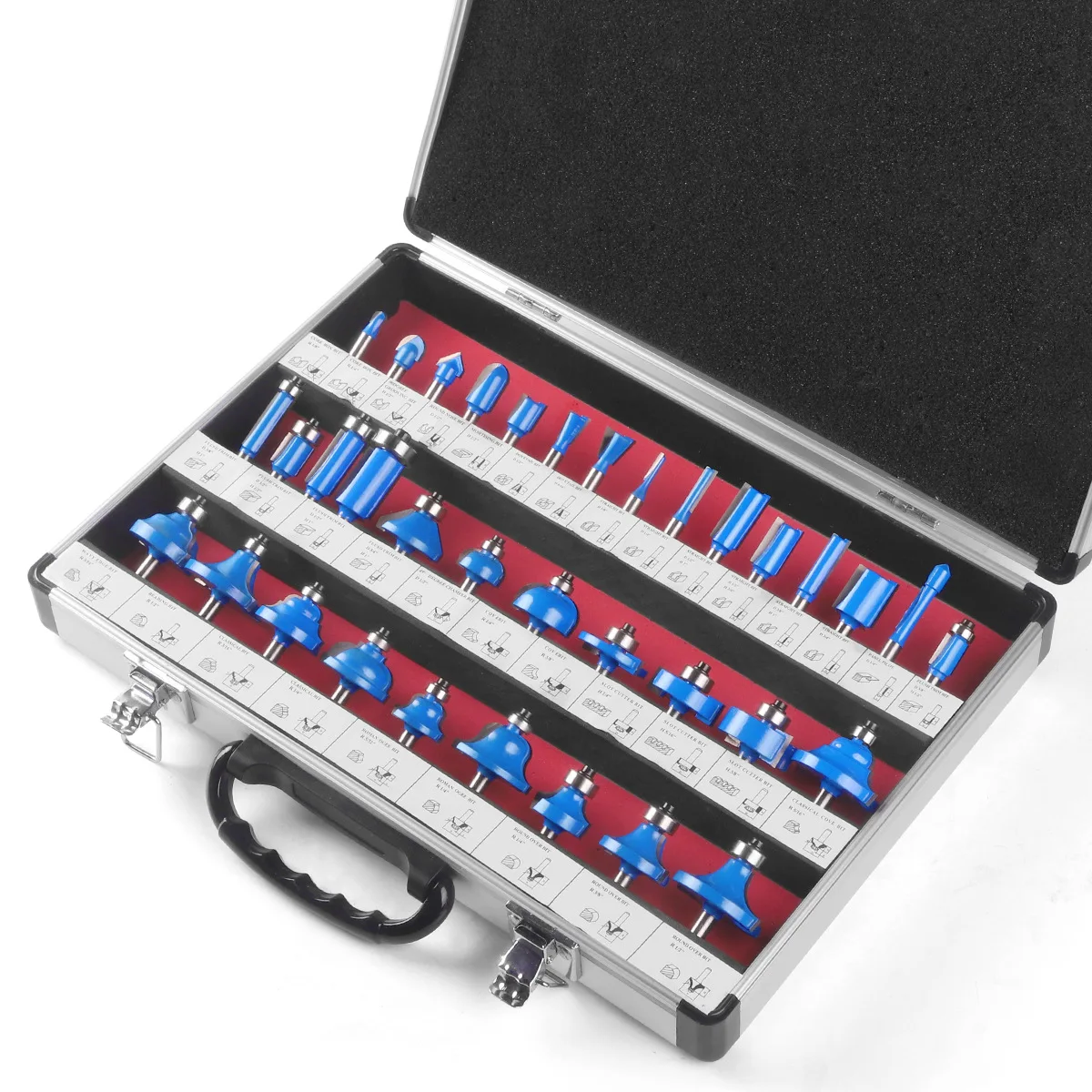 Tongue & Groove Joint Assemble CNC Router Bit Set with T/ungsten Carbide OEM/ODM Customizable Woodworking Cutting Tools