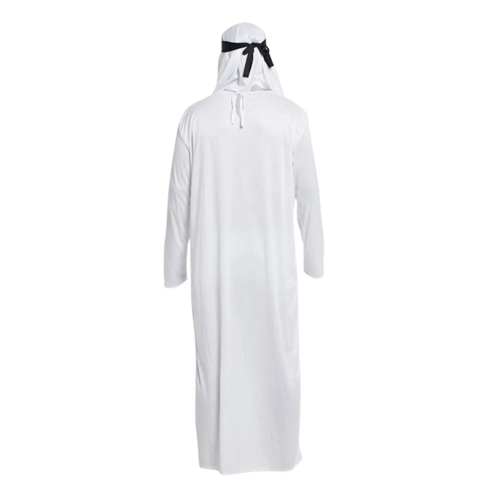 Moslim Mannen Jubba Thobe Effen 2024 Lange Mouwen Dunne Gewaden Kaftan Opstaande Kraag Islamitische Arabische Mode Mannen Kaftan S-5xl