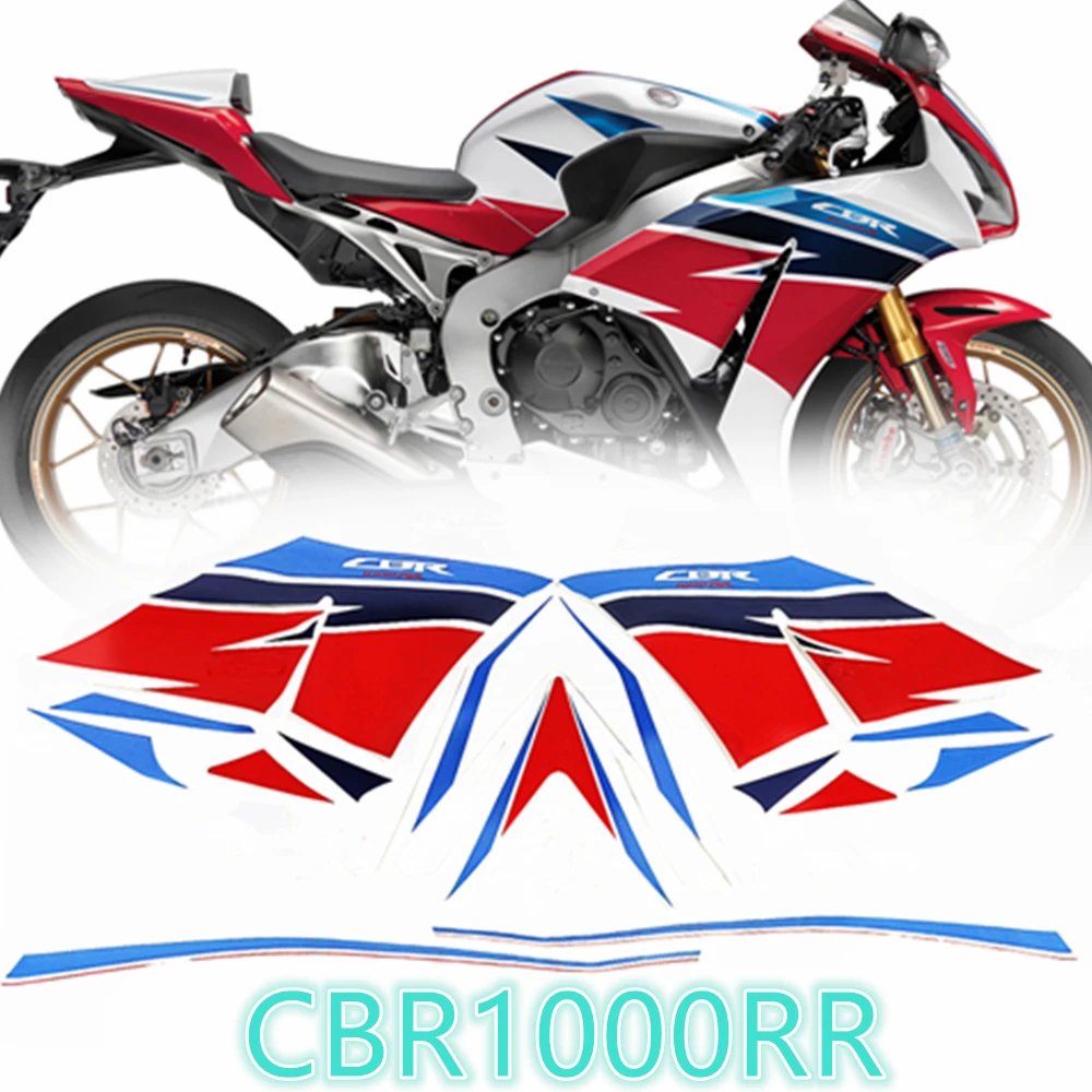 

For Honda CBR 1000RR 2012 2013 2014 CBR1000rr Motorcycle Fairing Full Kit Stickers Whole Vehicle Protector Decoration Decals