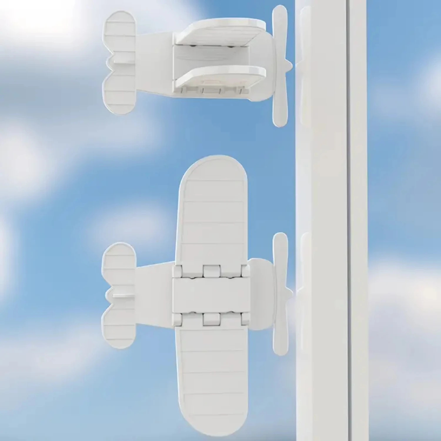 High-Quality Horizontal Door & Window Lock Buckle for Kids - Secure Window Placer