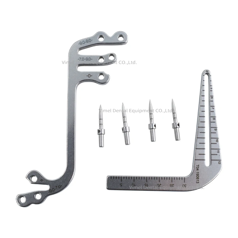1 SET Dental Implant Surgery Instrument Oral Planting Positioning Guide Angle Ruler Dental Equipment Supplier
