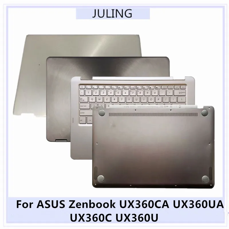 

For ASUS Zenbook UX360CA UX360UA UX360C UX360U Laptop LCD Back Cover Top Case/Palmrest with US Keyboard/Housing Bottom Case