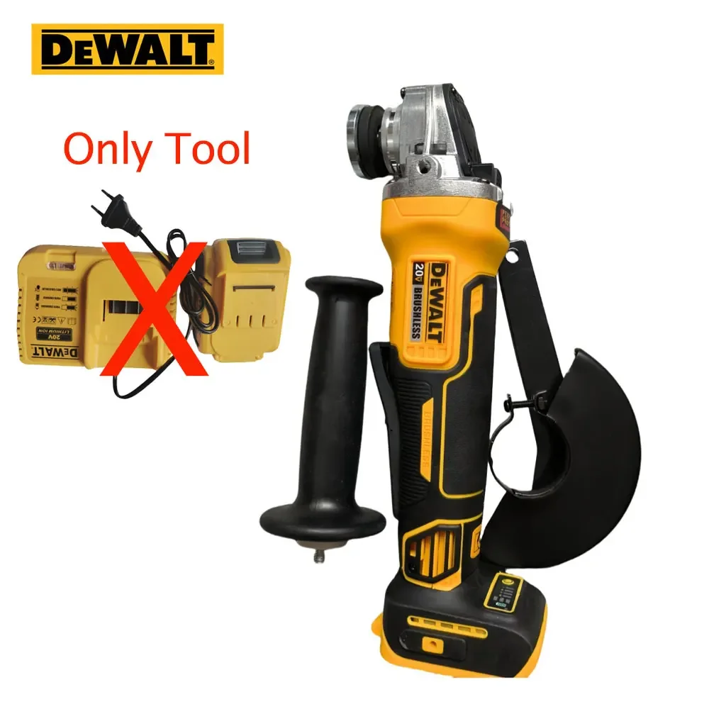 

DEWALT DCG406 Angle Grinder Brushless Maglev Metal Cutting Charging Angle Grinder Lithium Brushless 20V 125MM（No Battery）