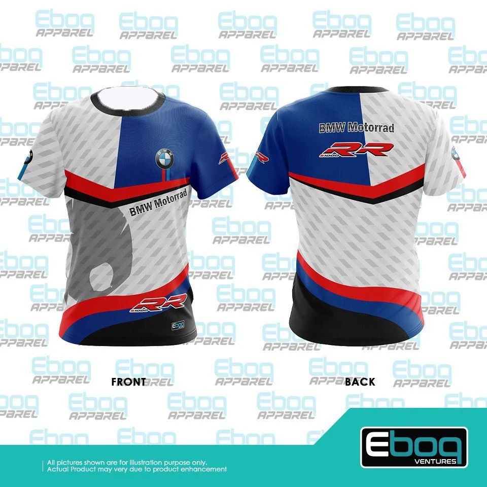 

Мотоциклетная мужская футболка BMW S1000 RR для гонок на мотоциклах, спортивная езда, приключенческая команда путешествий, белая летняя с короткими рукавами