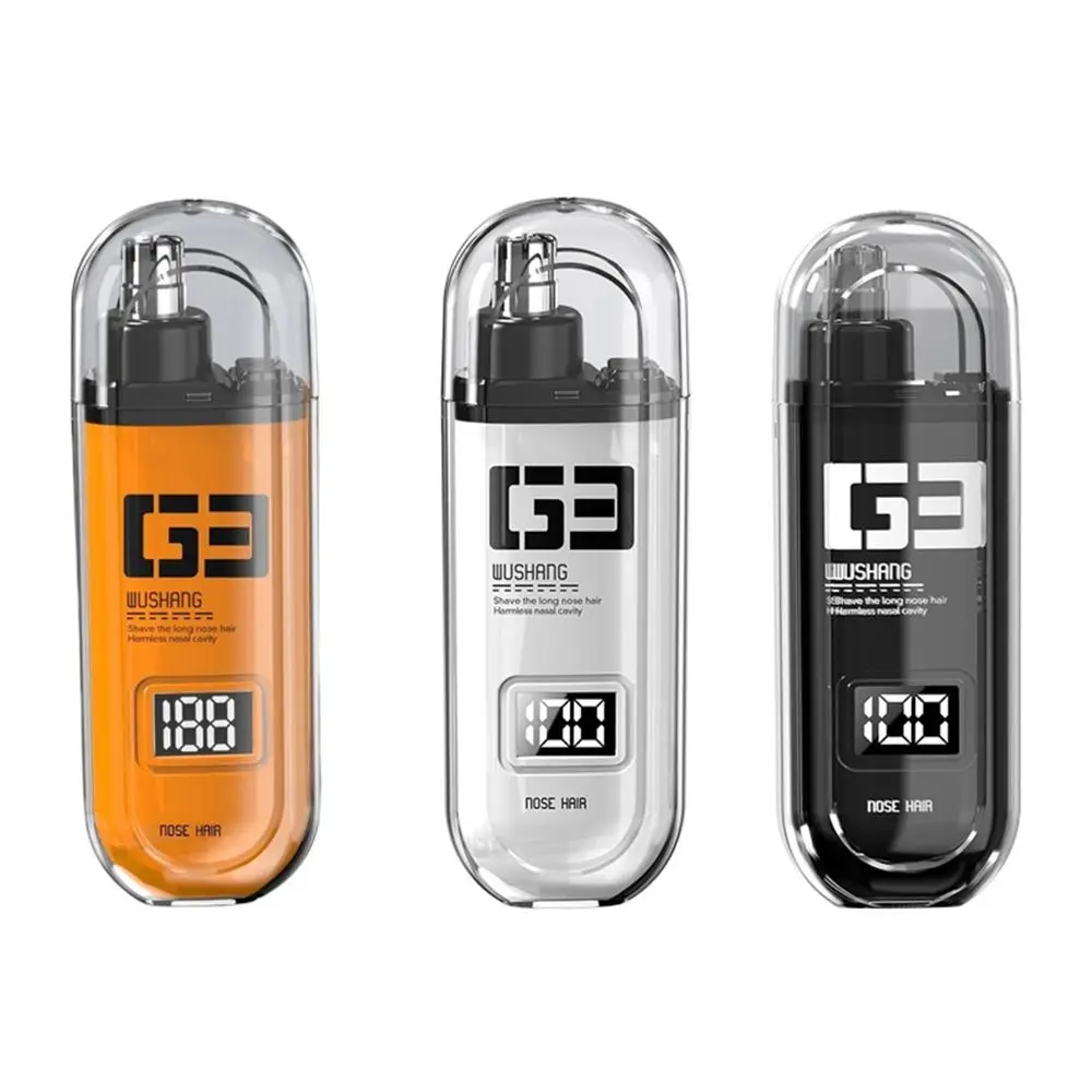 Portable Electric Nose Hair Trimmer Mini Cavity Nose Cleaning Cordless Razor Usb Rechargeable Multifunctional