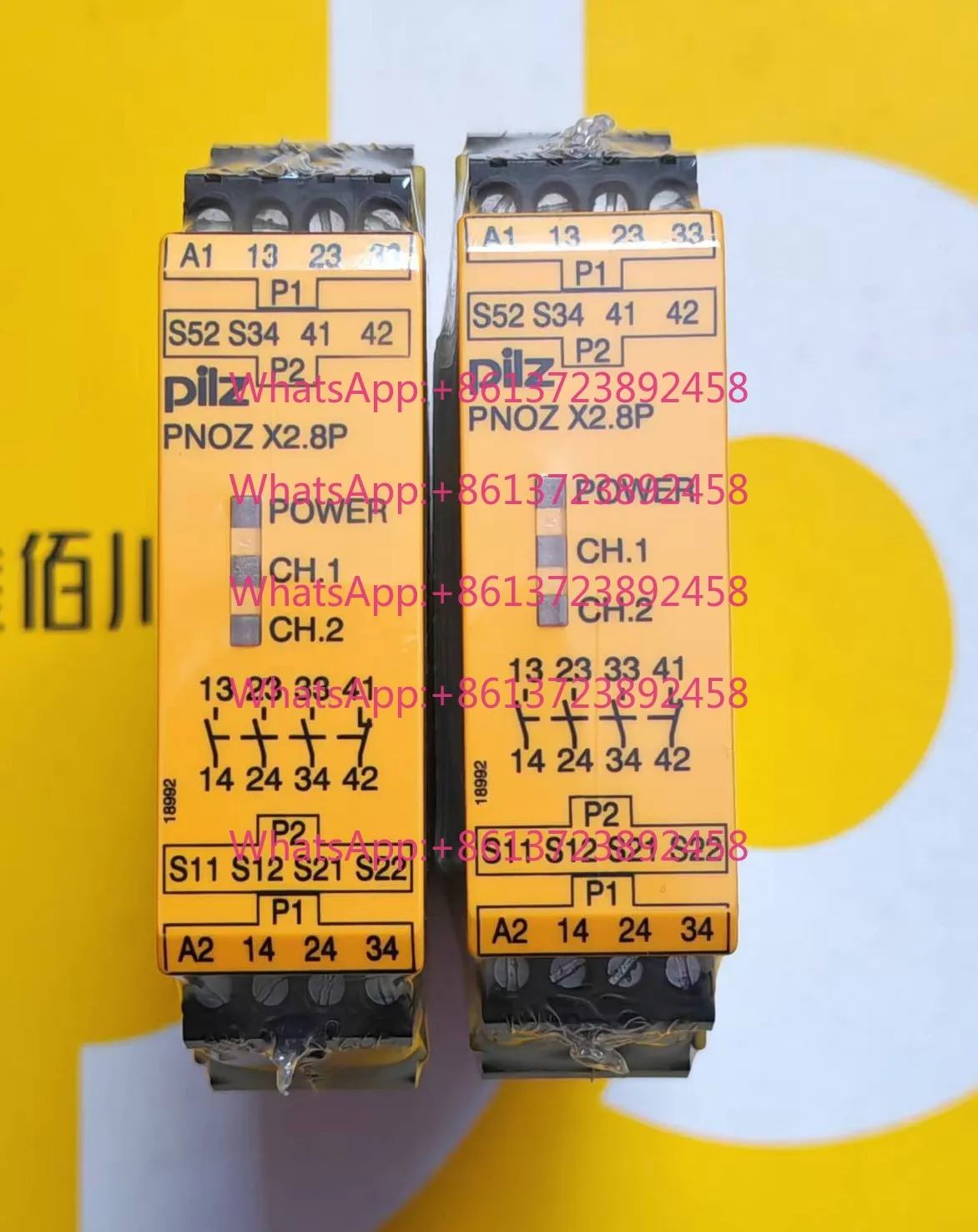 Pilz safety relay PNOZ X2.8 777302