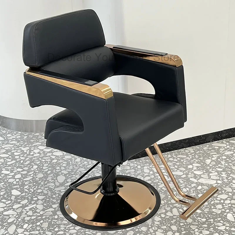 

Modern Dressing Barber Chair Luxury Beauty Woman Shampoo Comfort Barber Chair Make Up Cosmetic Silla Barberia Home Furniture