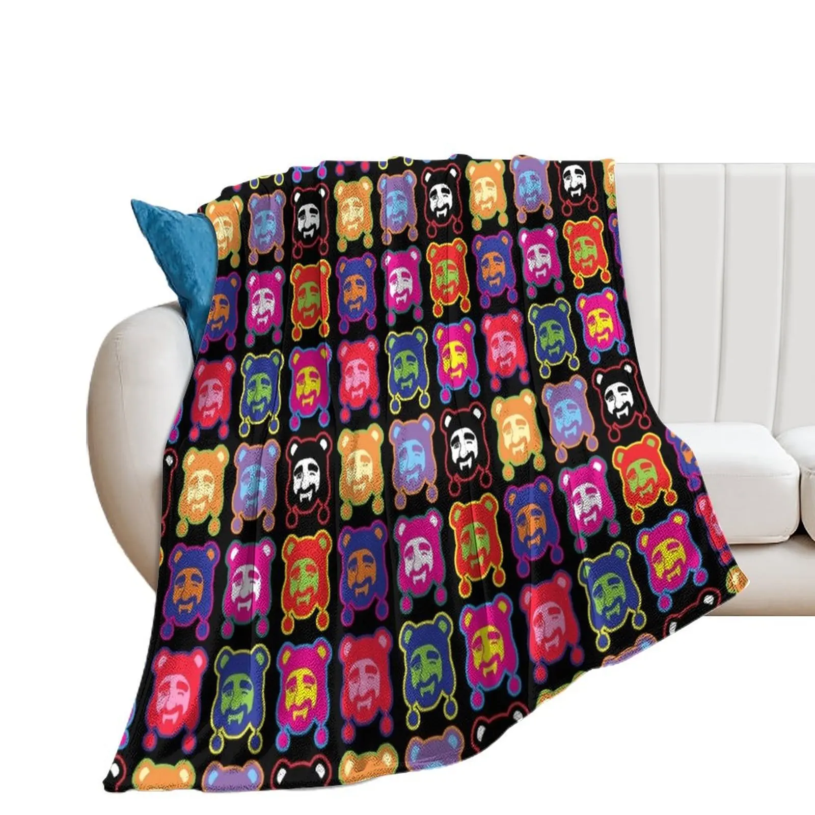 

ADAM LIKES POP ART Throw Blanket Sofas Weighted Moving Blankets