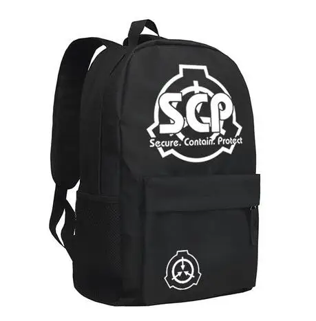 SCP Secure Contain Protect Foundation Sac à dos unisexe, cartables, sac de voyage pour ordinateur portable, livre, cadeau pour adolescents