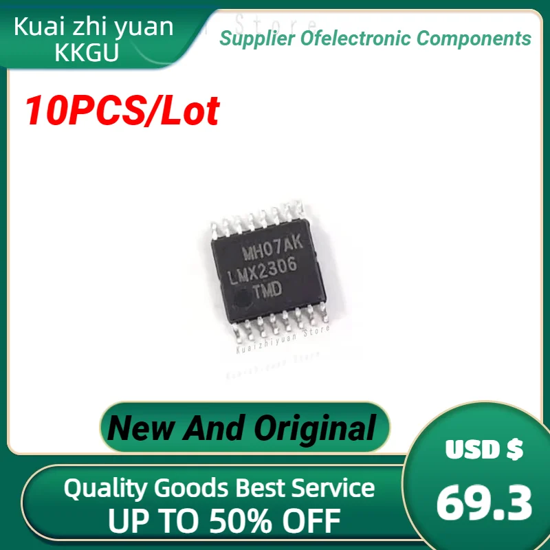 

Новые и оригинальные синтезаторы LMX2306TMX LMX2306TM LMX2306 FREQ TSSOP16 IC, качественные товары, 10 шт./партия