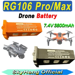 RG106 Max Drone Battery 7.4V 3800mAh Oryginalna bateria 28min Długa żywotność dla RG106 / RG106 Pro Akumulator zapasowy Akcesoria Części