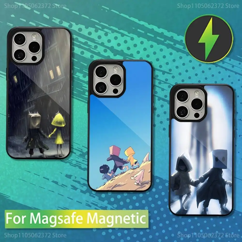 

Game L-Little N-Nightmar Hot Case For iPhone 16,17,15,14,13,12,11,Pro,Max,Plus,Mini,Magsafe,Magnetic Wireless Charging Case
