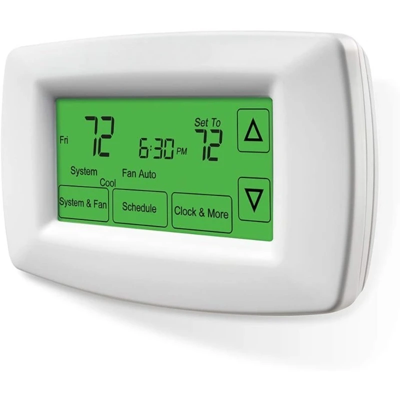 

7 Day Programmable Touchscreen Thermostat Digital Week Schedule Home Temperature Control