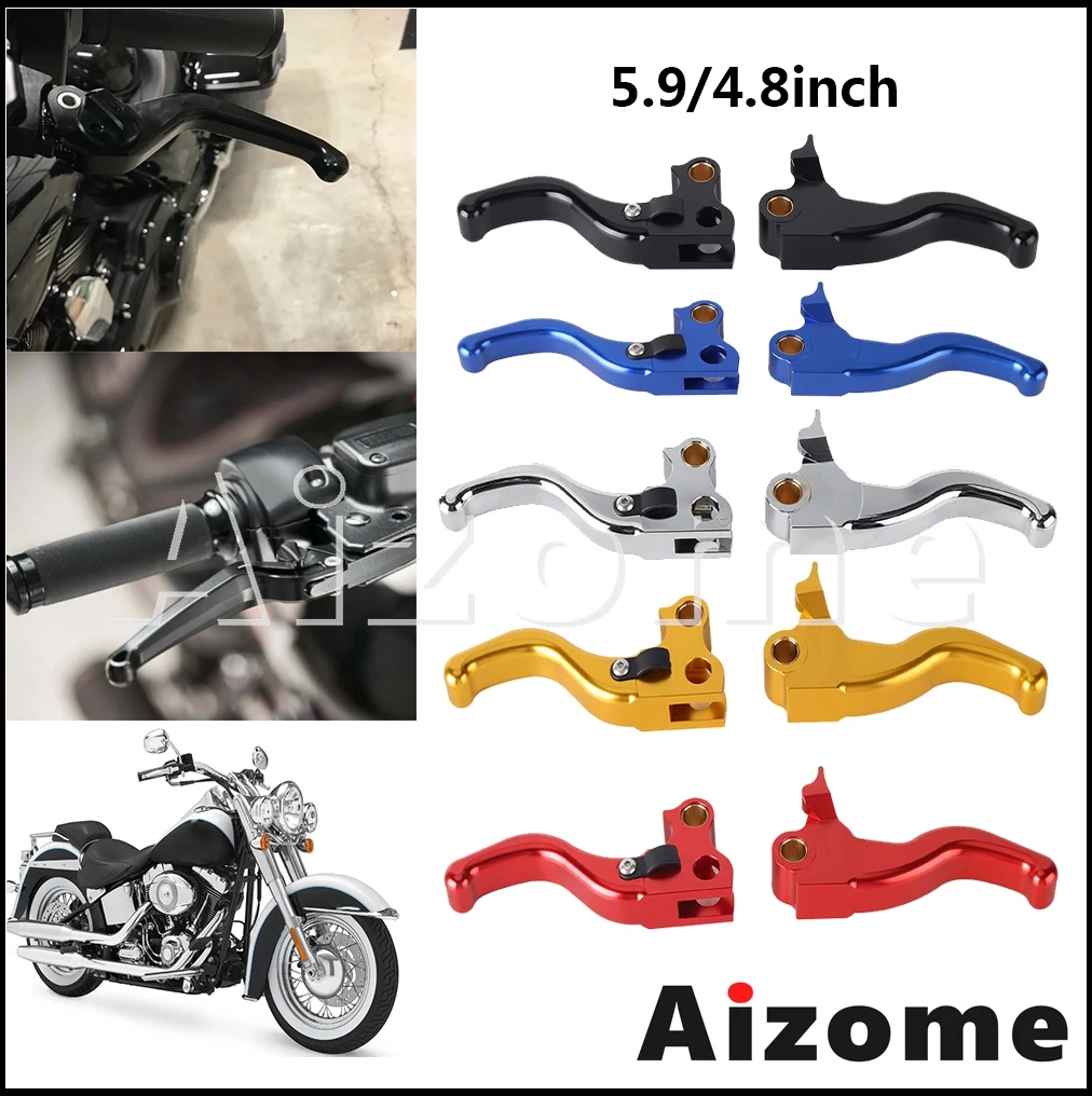 Motorcycle Handlebar Handle Brake Clutch Lever For Harley Touring Road King Classic Glide FLHRC/I FLHRS/I FLHR/I FLHX FLHXI