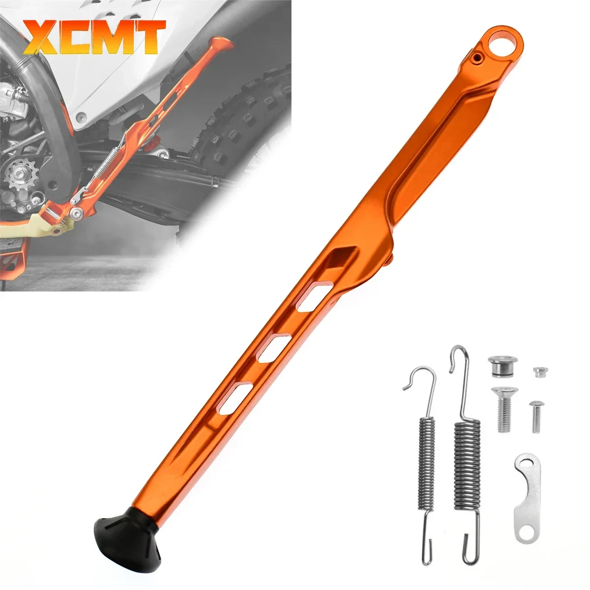 Motocross Kickstand Side Stand Kickstand Spring For KTM EXC EXCF XCW XCF-W XC XCF 125 150-450 2023-2024 Vehicle Accessories