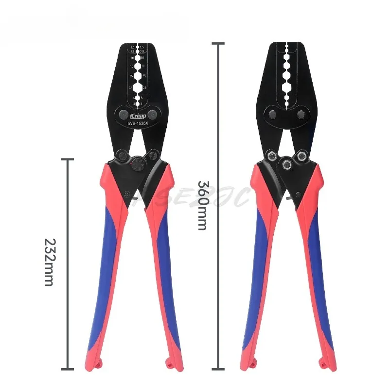 C45/OT/Bare Terminal Crimping Pliers Nose Copper Nose Charging Gun Terminal Crimping Pliers Hexagonal