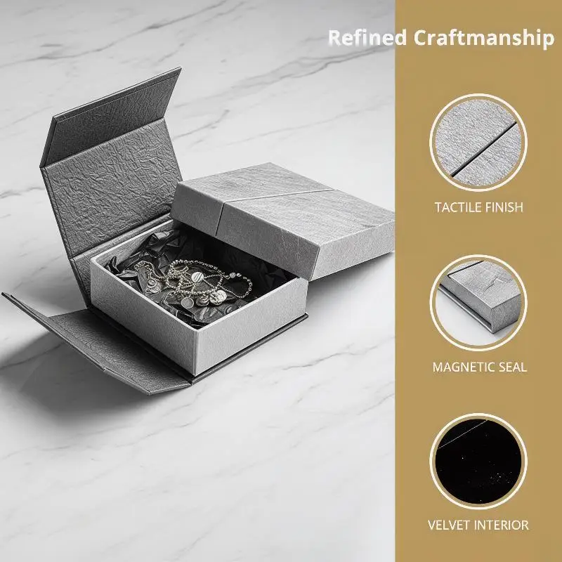 Earring Storage Slanted Flip Cover Necklace Case Bracelet Holder Magnetic Closure Jewelry Box For Home Storage Women Gift