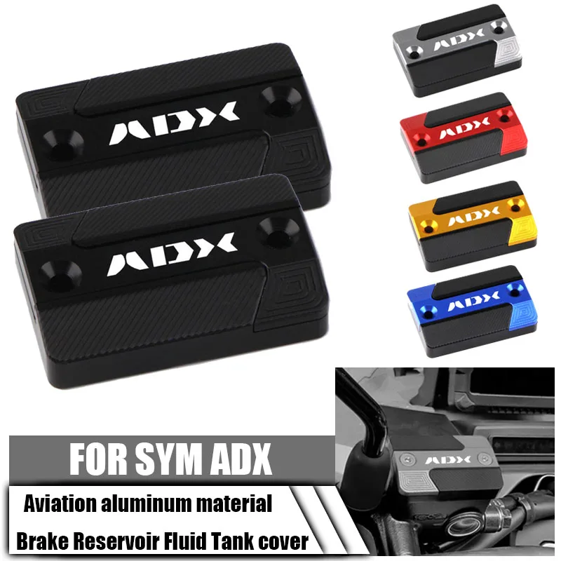 

Для SYM ADX125 ADXTG400 ADX300 ADX 125 300 TG400 аксессуары для мотоциклов с ЧПУ алюминиевый крышка бачка тормозной жидкости
