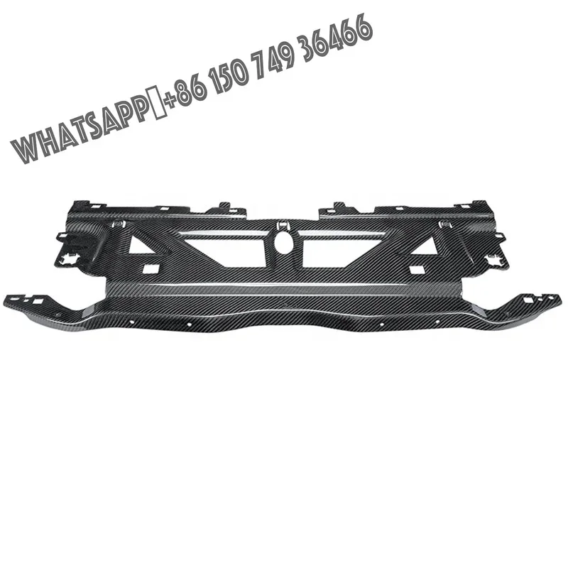 G80 M3 Carbon Fiber Engine Radiator Cooling Shroud Slam Panel for BMW Car Full Dry Replacement with Replacement Parts
