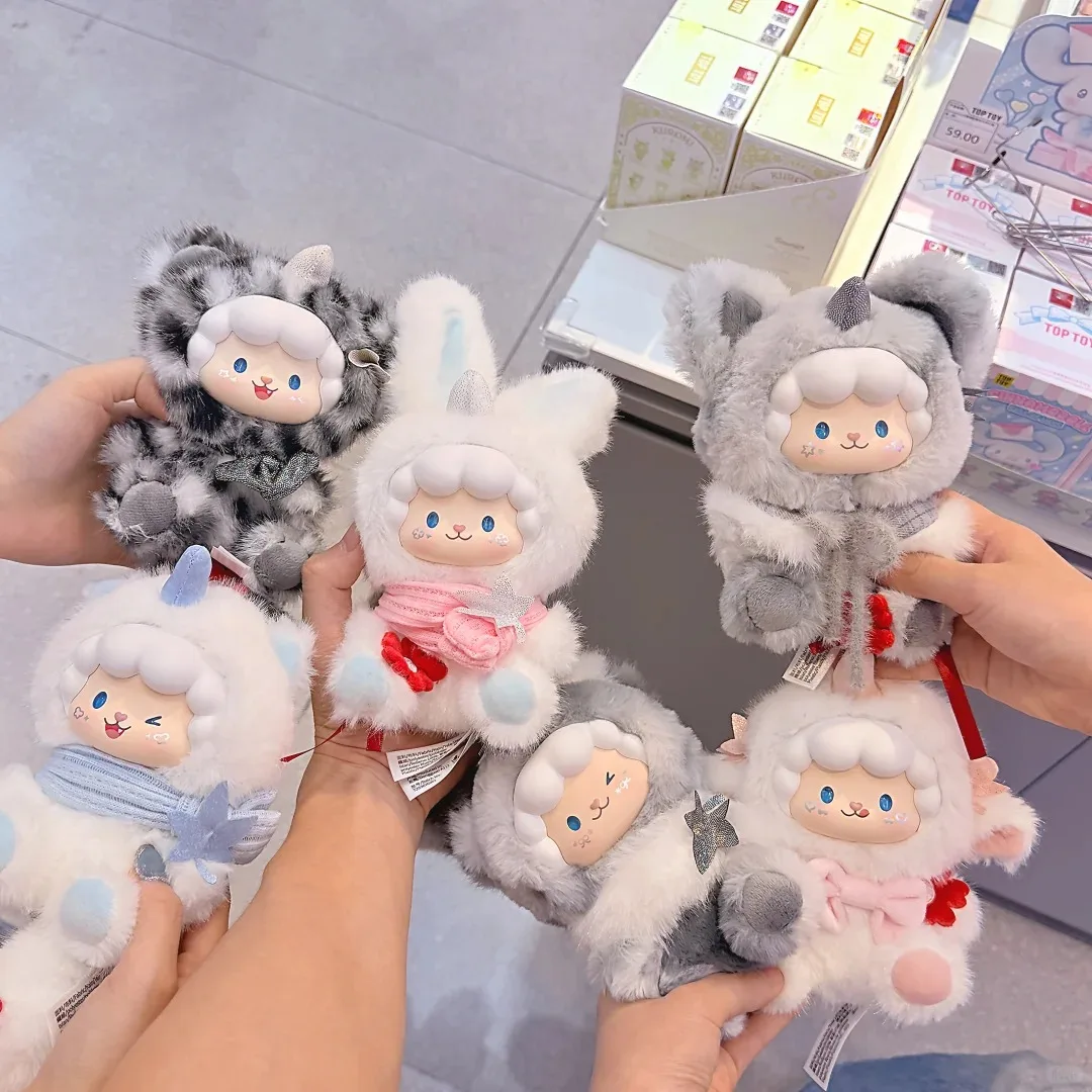 Gyun Meemee Maple Snow Fluff Little Safflower Series Blind Box Plush Doll Hanging Ornament Bag Pendant Cute Toy For Xmas Gift - view 4