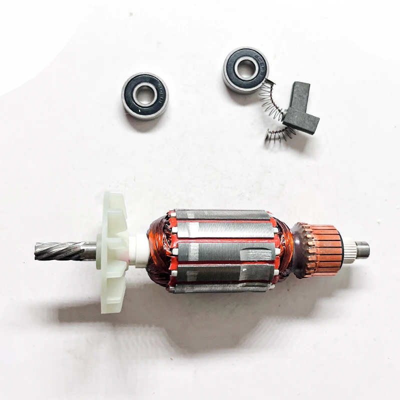 Imagem -04 - Armadura para Hitachi Du10 para Dongcheng Ff0210a 04-10a 02-13 Ferramentas Elétricas Mão Broca Rotor Anchor Stator Bobina Peças de Reposição