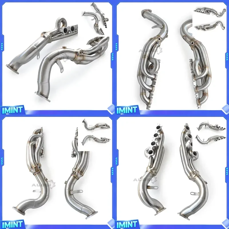 Factory Wholesale Insulated Exhaust Manifold Header Fit for RS5 B8 CFSA 4.2L V8 2009-2014 SS304 Smooth Exhaust Flow