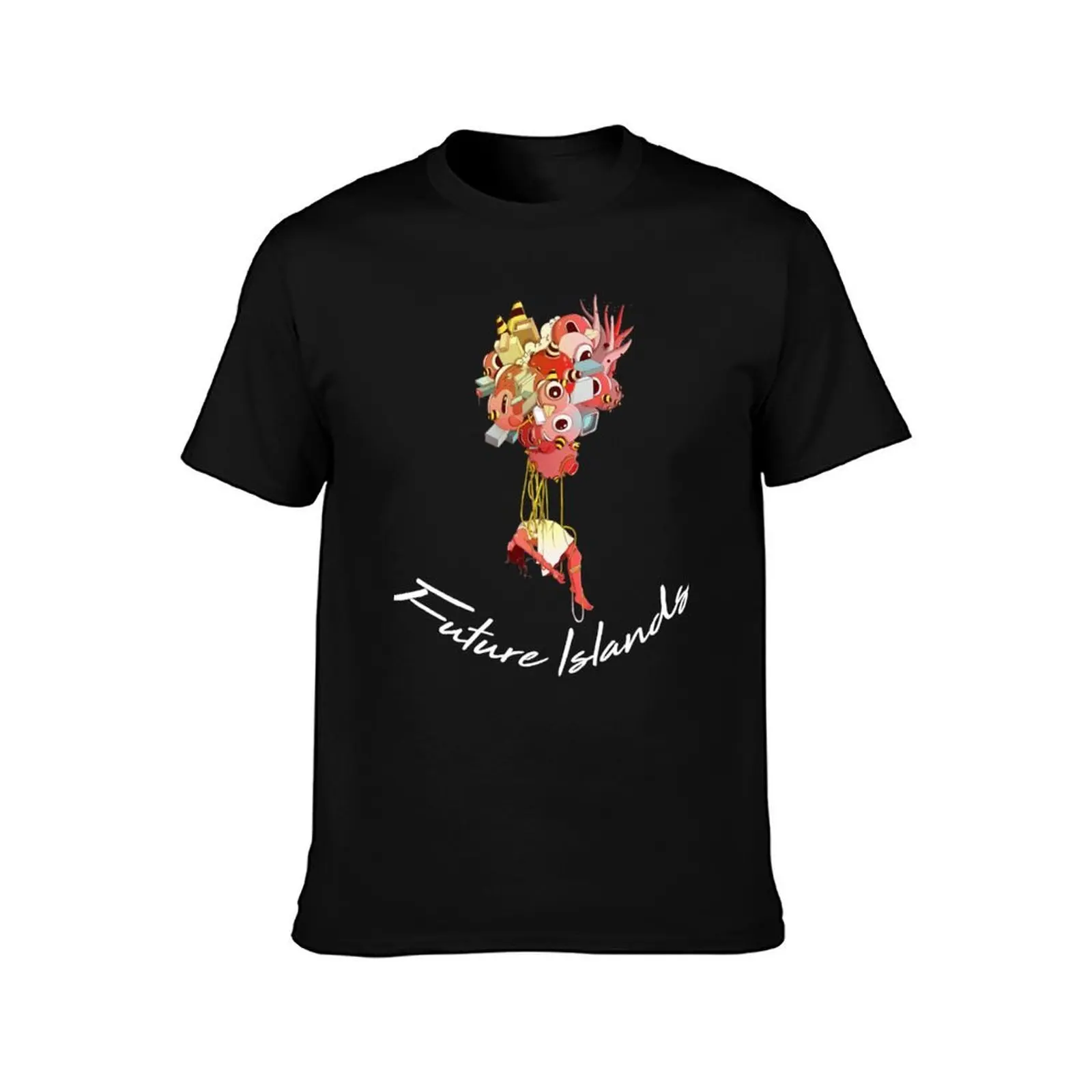 Best Boys Girls Future Islands Balloon For Kids Years Old Birthday T-Shirt, Summer Casual Cotton Tee, Oversized Streetwear Tops