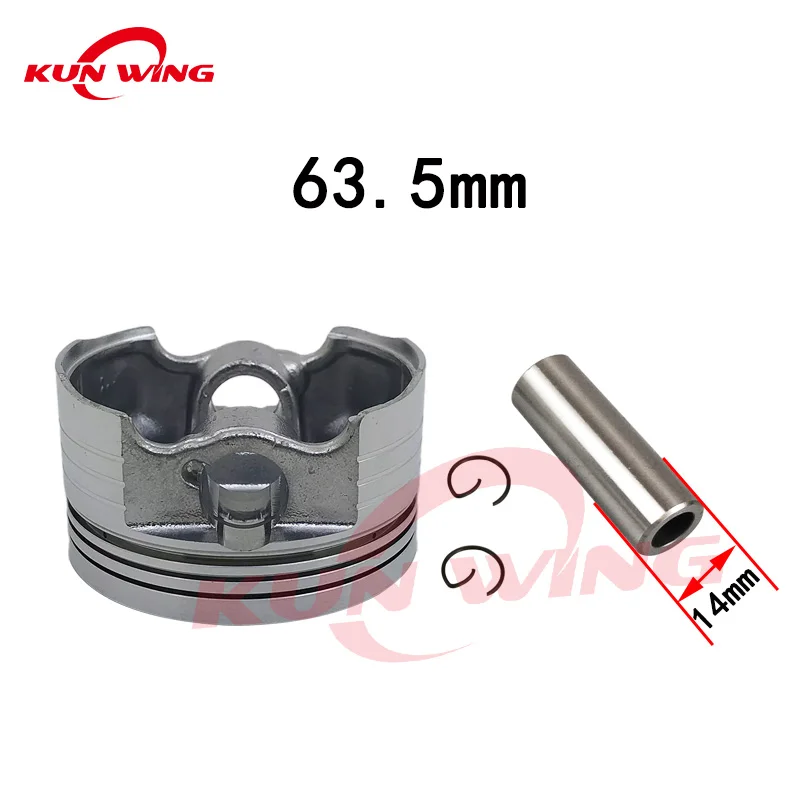 63.5mm 65.5mm Big Bore Piston Kit (Pin 14mm) for Honda XR150L XR150LEKE CBF150 CBF 150 CG 150 TITAN Motorcycle Engine Parts