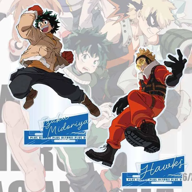 

Creative Branding for My Hero Academia Hawks Jeanist Edgeshot Anime Standing Desktop Decoration Gift Collection Accessories