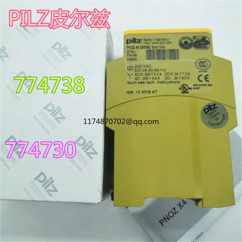 PILZ PNOZ X4 230VAC 774738 /24VDC 774730 100%  new and original