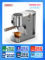 HiBREW Semi-automatic Espresso Coffee Machine 3 Level Temperature Adjustable Cold/Hot 20Bar Coffee Maker Cappuccino H13