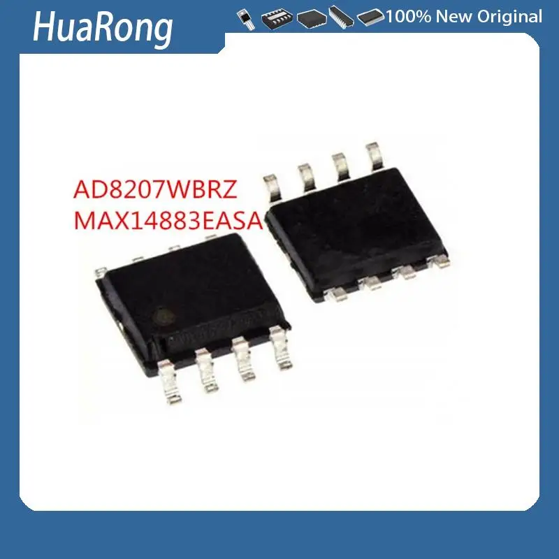 10PCS/LOT      AD8207WBRZ    AD8207    MAX14883EASA    SOP8