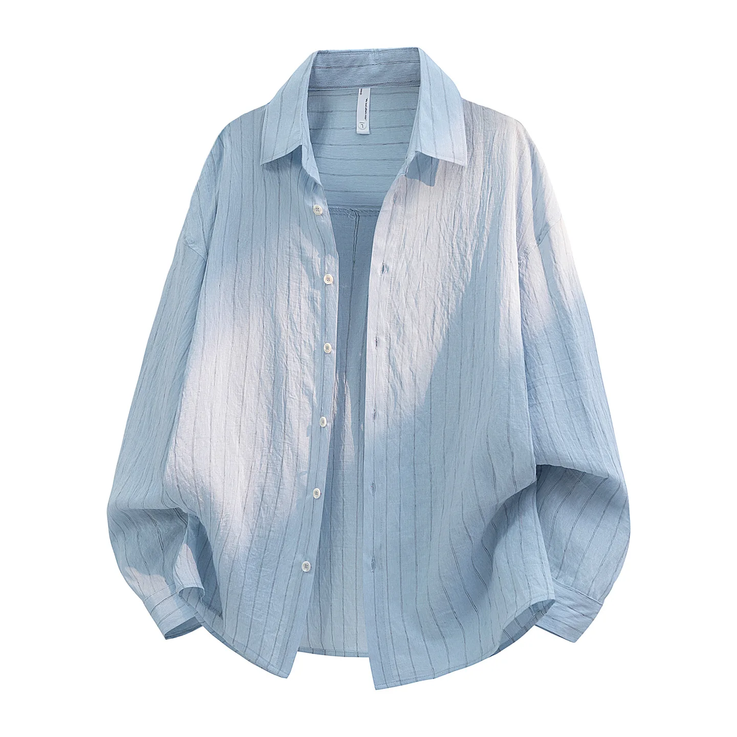 Shirt Men's Summer Trendy New Breathable Light Loose Sunscreen Shirt Men's Clothing