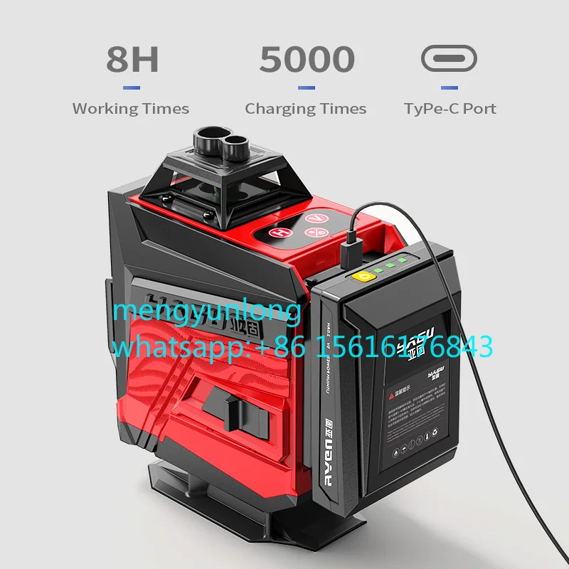 

360 16 Lines High Precision Level Self-leveling, Outdoor Level Blue and Green 4D16lines