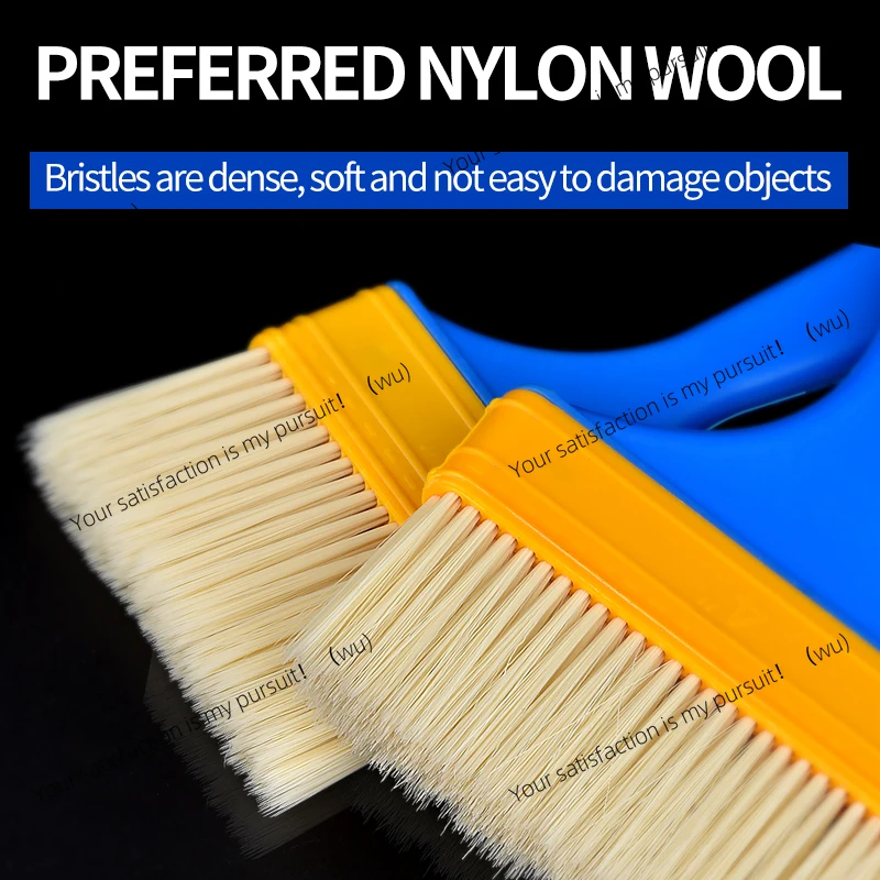 Multifunctional Paint Brushes with Wooden Handle Paint Brush for Wall And Furniture Clean Nylon Paint Barbecue Brush